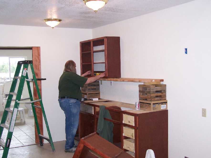 1 installing cabinets